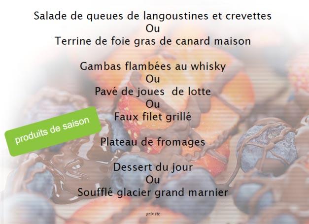La Tour d'Abain - Menu Image 3